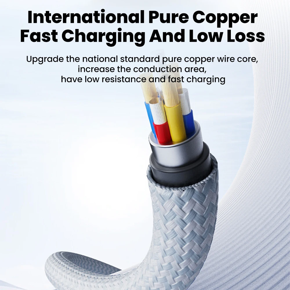 PD 240W Type C To Type C Cable Fast Charging For iPhone 15 16 17 Sumsung Huawei Xiaomi iPad Laptops USB C Data Cord 1.2M