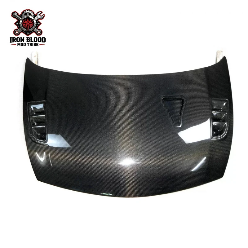 

Suitable for 2005-12 Honda Civic TypeR FD2 modification and upgrade to TM-style carbon fiber engine cover