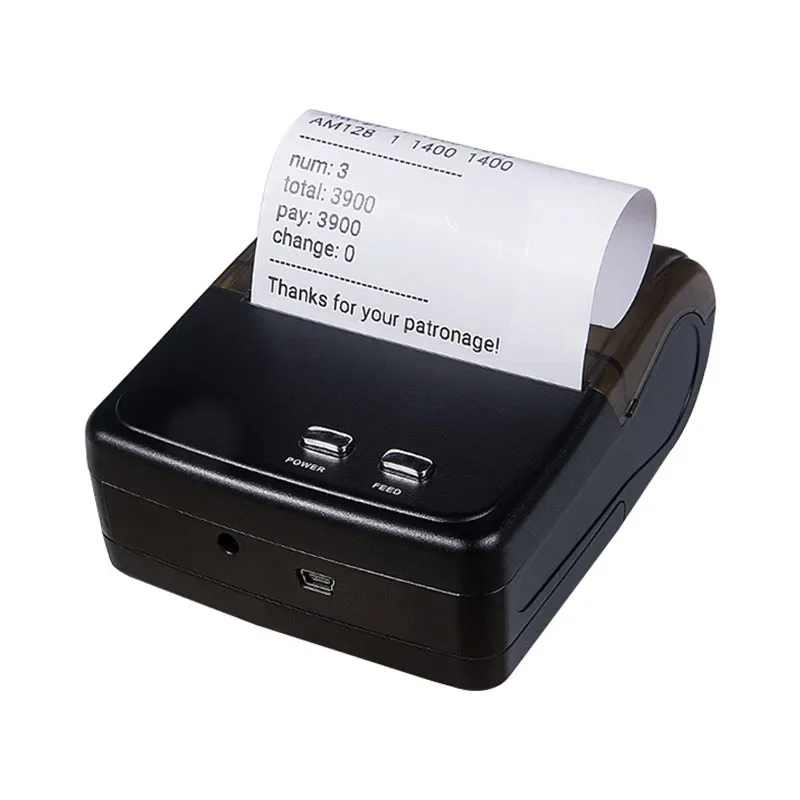 

58MM Mini Portable Mobile Wifi Terminal Thermal Printer For Printing Thermal Paper Rolls