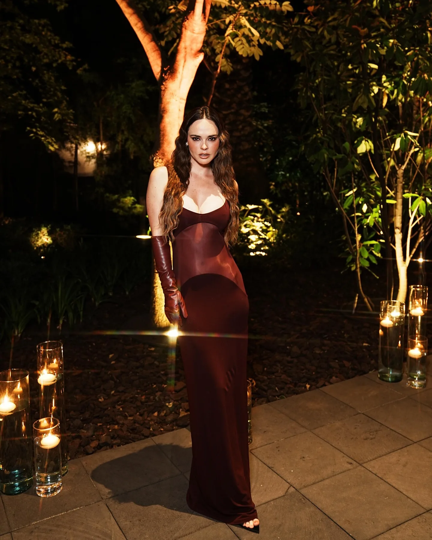 Sexy Spaghetti Mesh Maxi Jurken Luxe Zomer Mode Patchwork Feestjurk voor Vrouwen Verjaardag Outfits Avondjurken