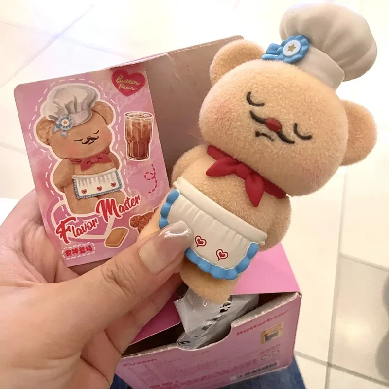 

Butter Bear Baking Studio Series Blind Boxes, Cute Dolls, Mystery Box Series, Decorations, Surprise Birthday Gifts for Girls