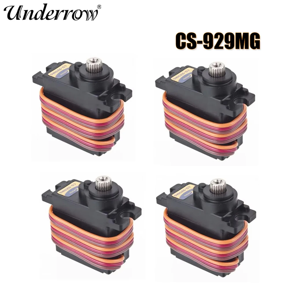 1 / 2 / 4 Stück Corona CS-929MG 13,5G Metallgetriebe Simuliertes Lenkservo für RC-Helikopter