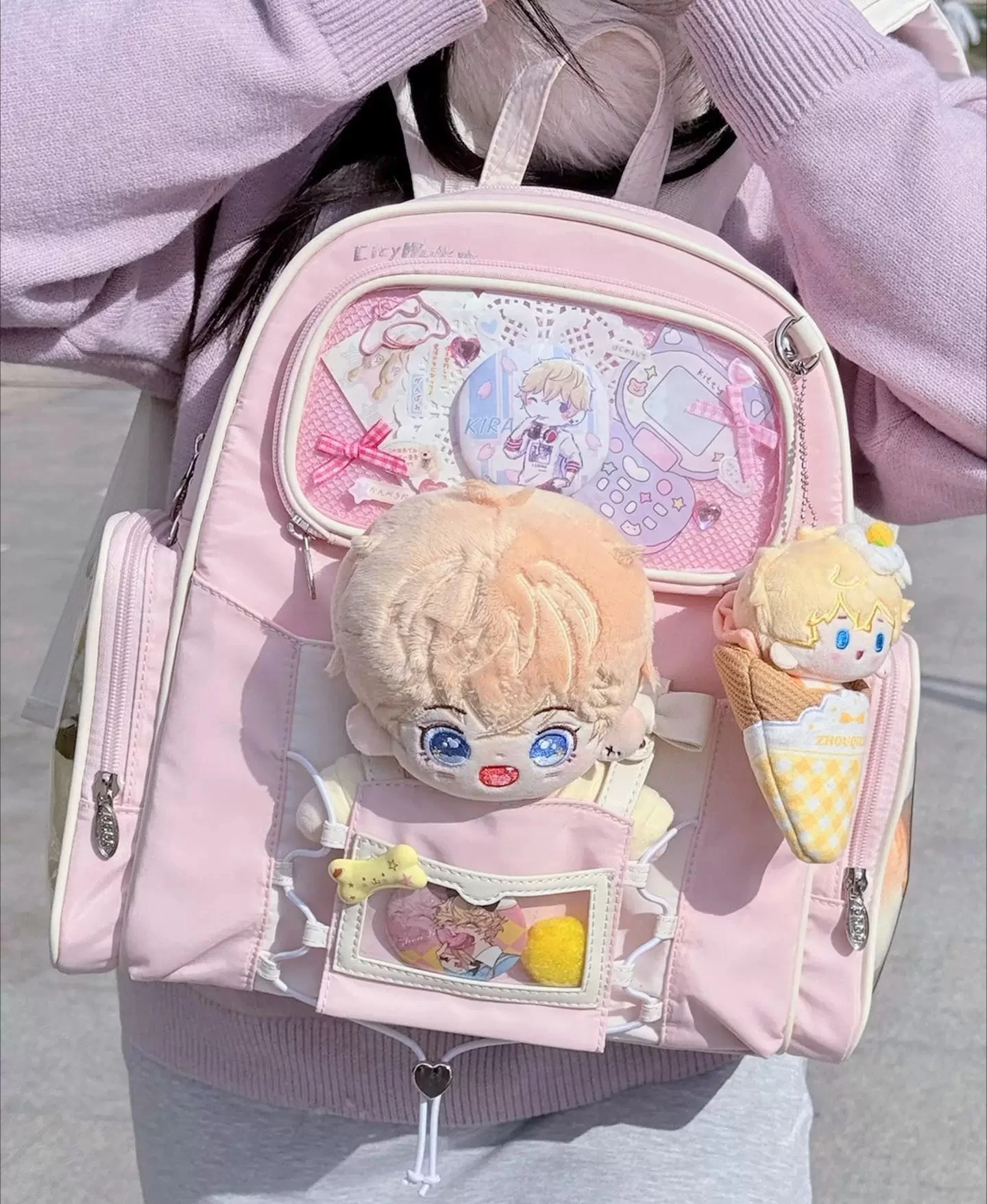 Japanese Baby Lta Bag Valley Beauty College Style Star Chasing 20cm Baby Bag Small Food Quantity College Style Backpack Female