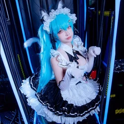 NIKKE Privaty Cosplay Costume The Goddess Of Victory Privaty Maid Dress Hallowen Party Role Play Uniform