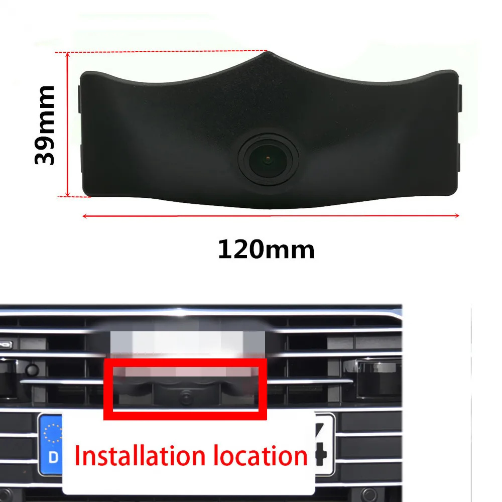 

YIFOUM HD CCD Car Front View Parking Night Vision Positive Waterproof Logo Camera For Audi A6 A6L C8 4K 2018 2019 2020