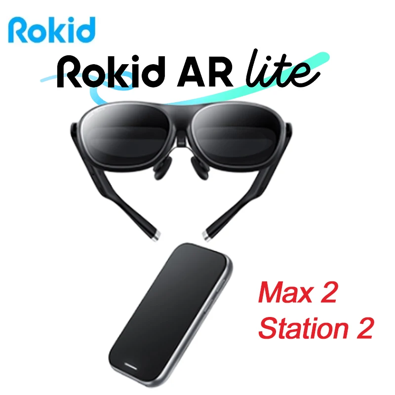 【In Stock】Rokid AR Lite Max2 3D AR Smart Glasses 300