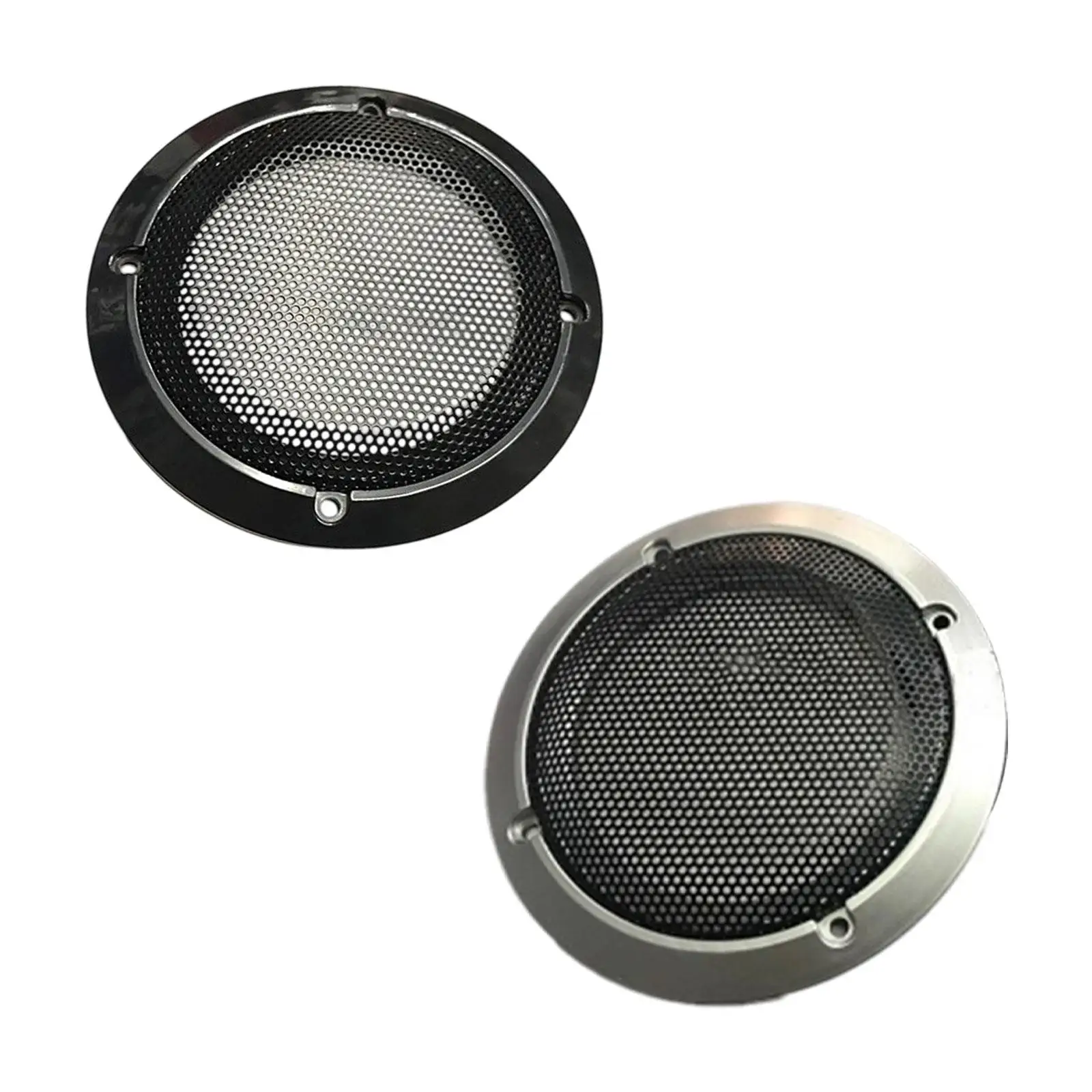 3.5 inch Speaker Grill Cover Decoration Round Component Professional Replace High Performance Speaker Guard for Music Festival