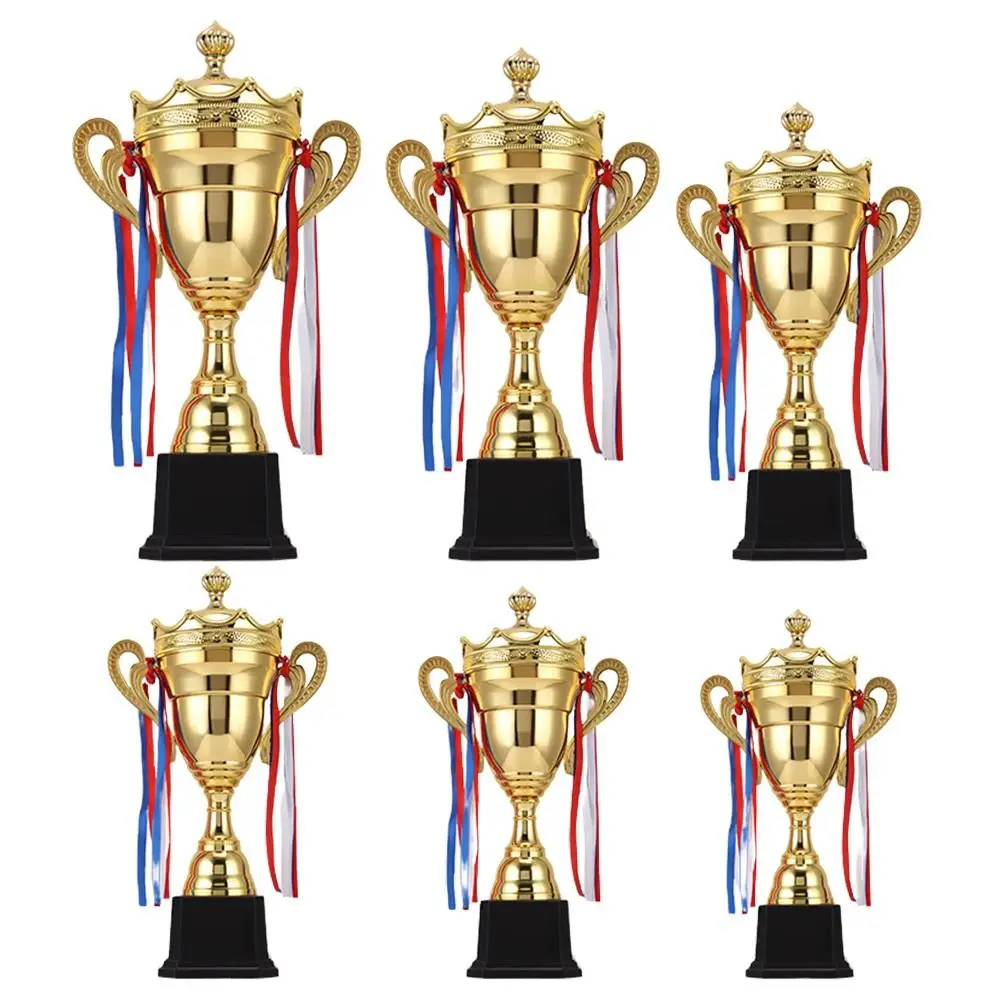 

29/32/35/42/47/50CM Gold Trophy Plastic Model Metal Model Award Trophy Small Prize Cup With Lid Prize Cup Children Award