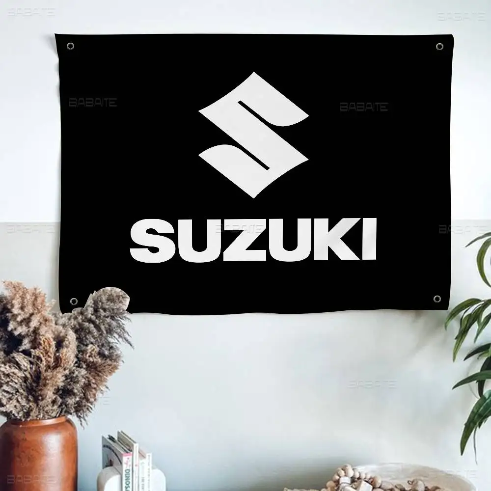 S-Suzukis Colorful Flag Wall Hanging Bohemian Wall Banner Mandala Indoor Art Decor