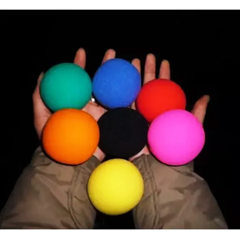 20 Pcs/Lot Super Sponge Ball (6 Cm) 6 Color For Choose Stage Magic Tricks Comedy Close Up Magic Props Magia Toys