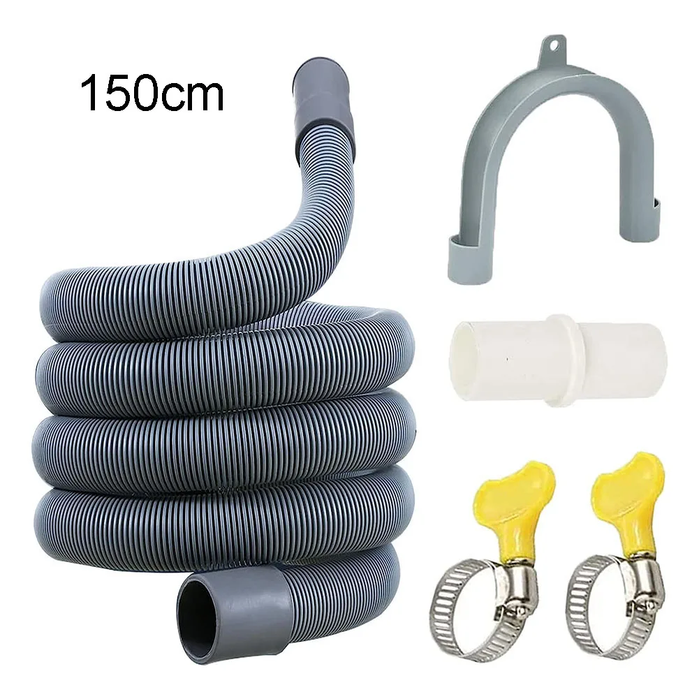 Kit di prolunga per tubo di scarico di alta qualità per lavatrice, lavastoviglie, condizionatore d'aria, previene perdite, installazione semplice
