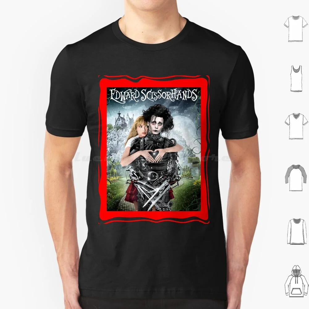 Edward Scissorhands T Shirt Men Women Kids 6xl Edward Scissorhands Best Seller Cartoon Edwards Scissorhands Johnny Depp Kid