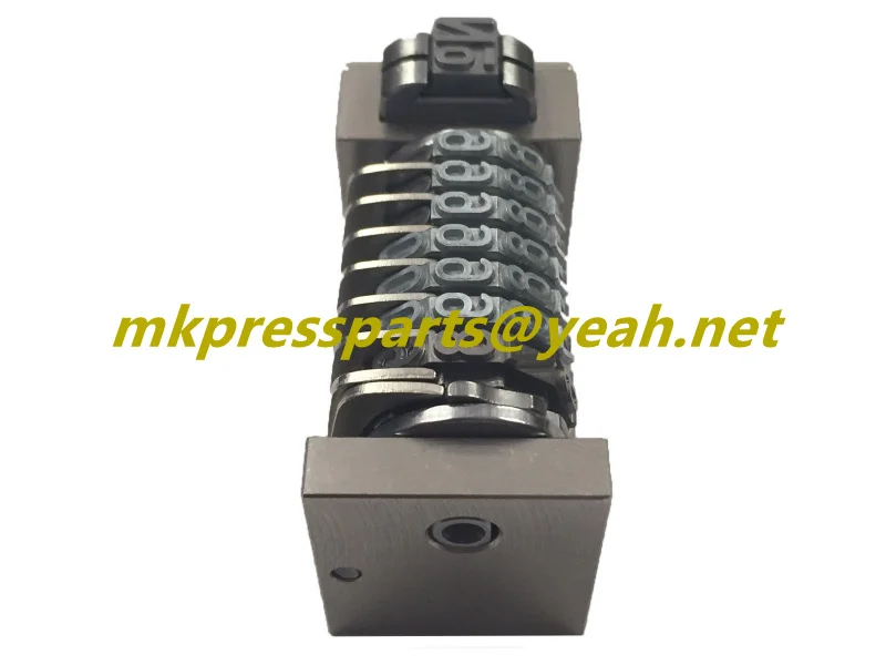

Numbering Machine,7 Digit Backward, Gothic 4.45mm