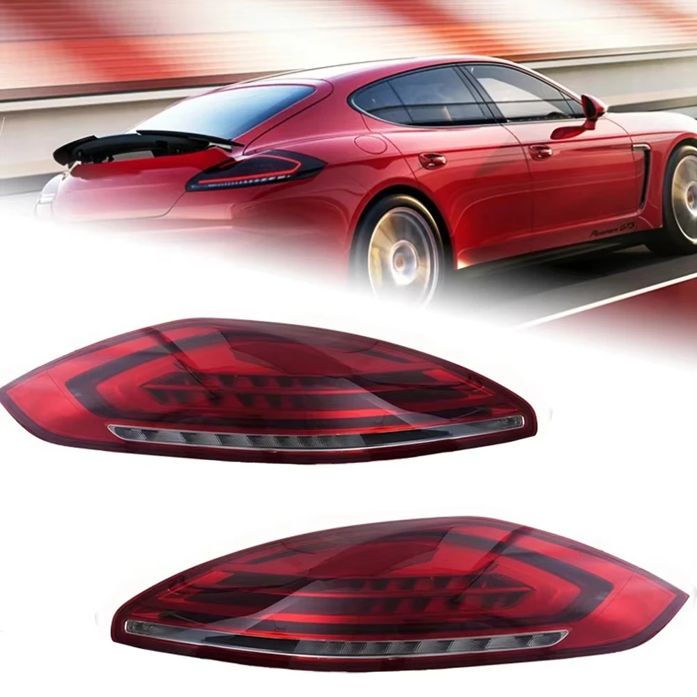 AKD Car Styling for  Panamera LED Tail Light 2014-2017 Panamera Rear Fog Brake Turn Signal  Accessories