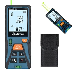 120m Green Laser Rangefinder Distance Meter tape infrared Rangefinder Measurement digital tape Tool