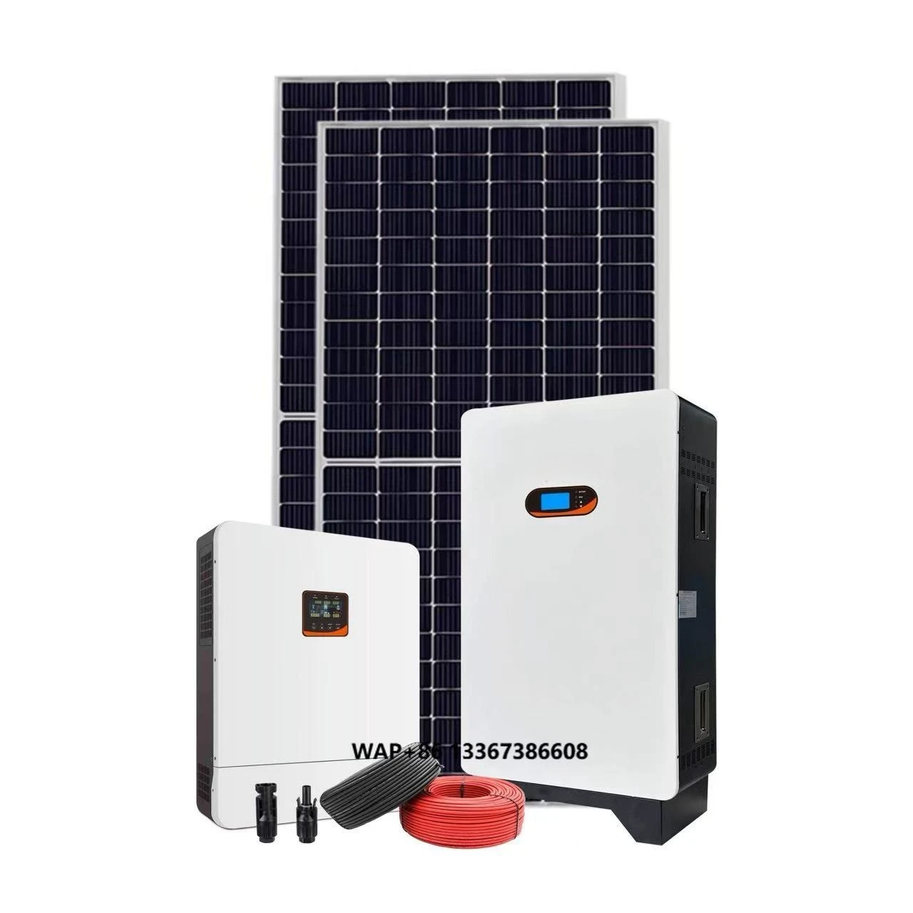 On Sale Hybrid Solar Energy System Off-grid Solar Power System Ground or Roof Mounting Factory-customized Solar Energy System