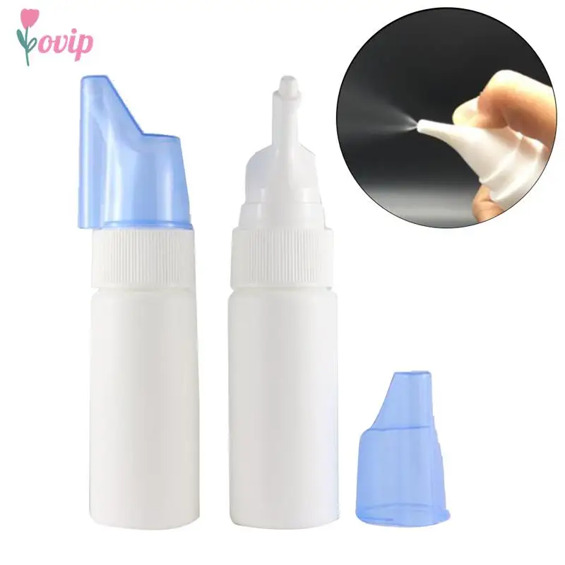 30/50/100ml Mini Spray Empty Neti Pot Bottles Hand Pump Nasal Spray Bottle