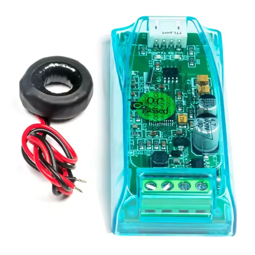 

PZEM-004T 4.0 Single Phase Wattmeter Kwh Meter TTL Modbus-RTU 220V 32A/63A/100A Electricity Volt Amp Frequency Energy Meter