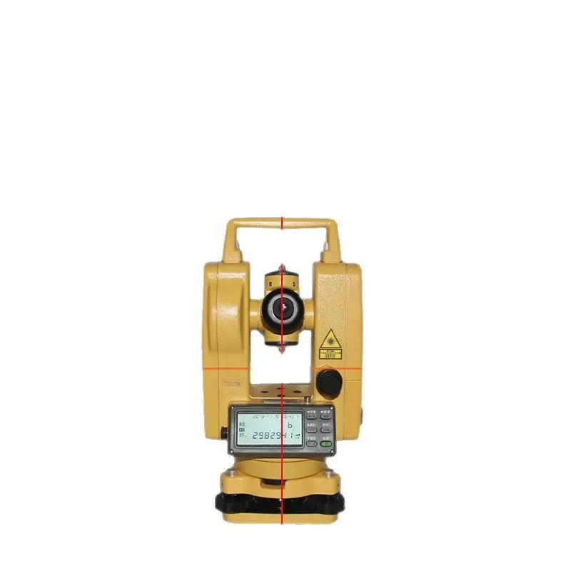 Theodolite High Precision Laser Electron Theodolite Laser DT02L Up and Down Point Angle Measurement