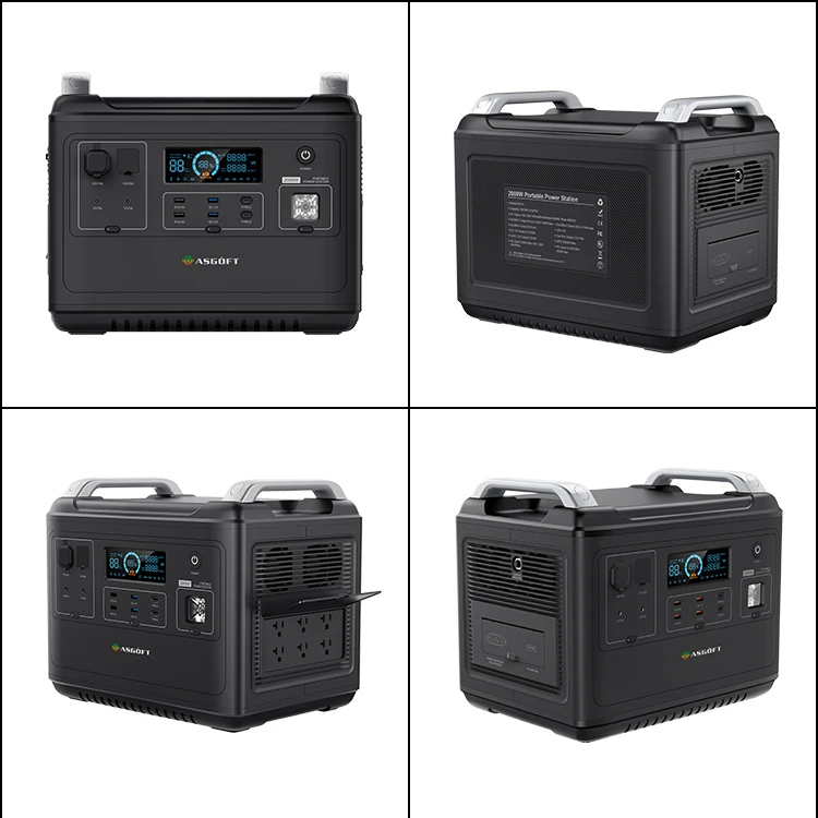 1200W 2000W 3600W 5V 12V Charge Power Station Power Bank for USB*4 PD*4 DC*2 Outdoor Power Supply Portable Charger High Capacity