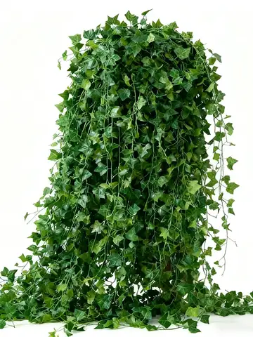 24 PCS Total 19m/755inch Ivy Garland for Home Living Room Wall Decoration Artificial Greenery Vine for Wedding Party Decor