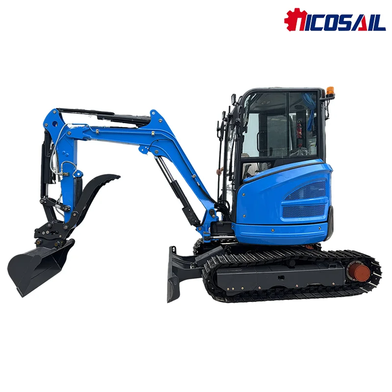 أفضل بيع حفر الخنادق الزاحف حقيبة صغيرة آلات تحريك الأرض 2.6 طن حفارة صغيرة هيدروليكية سعر حفار صغير #4