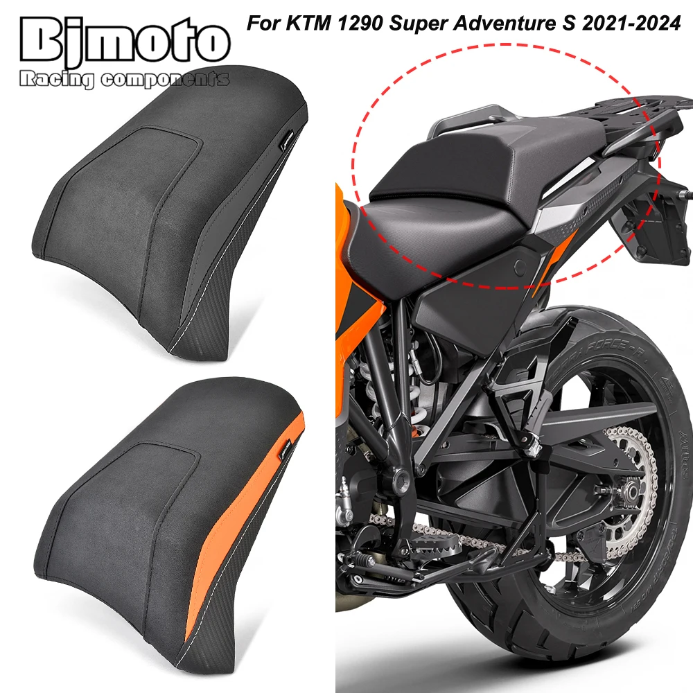 

Motorcycle Rear Passenger Cushion Seat Pad For KTM 1290 Super Adventure S 2021-2024