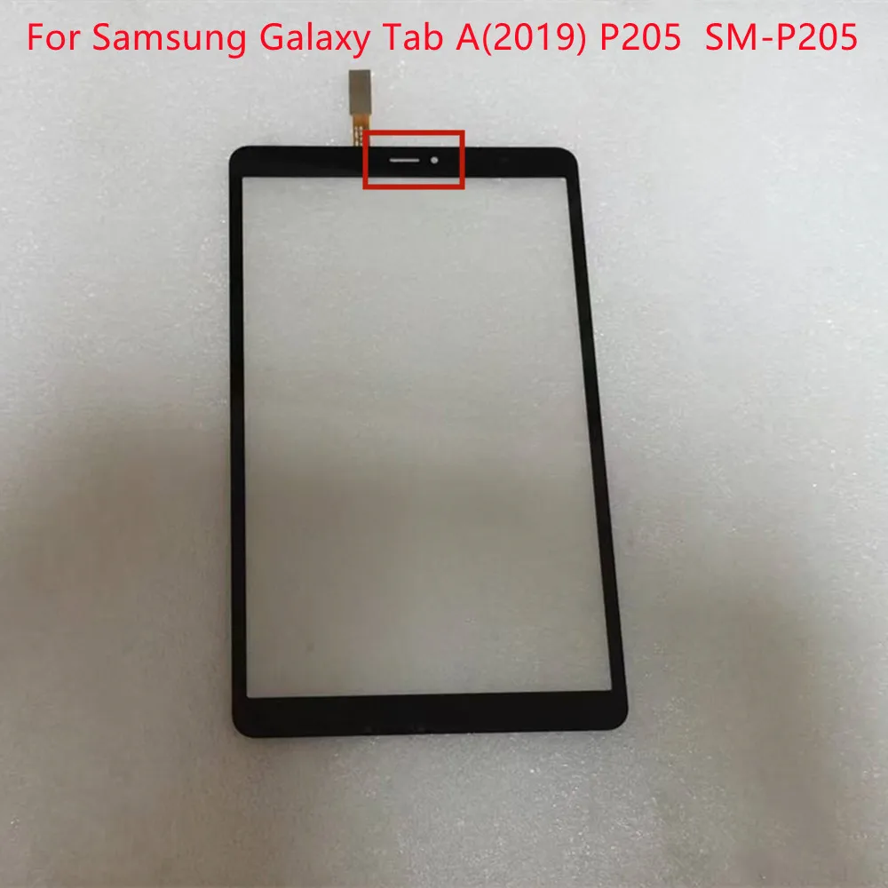 

Новый 8,0-дюймовый сенсорный экран для Samsung Galaxy Tab A (2019) SM-P200 SM-P205 P200 P205, стеклянная панель с датчиком, 100% протестировано