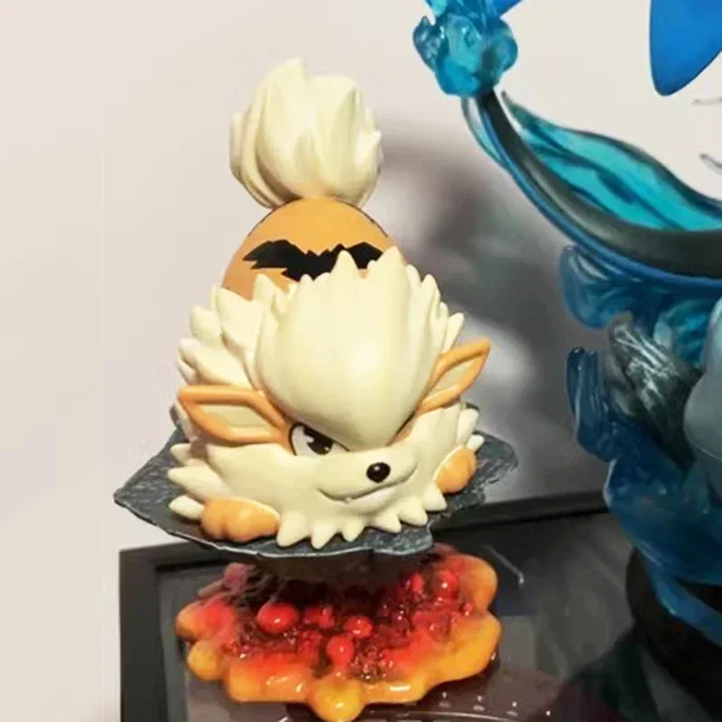 Pokemon Small Fat Series Figure Kawaii Arcanine Action Figures Collectible Ornaments Model Toys Decor Statue Christmas Gift