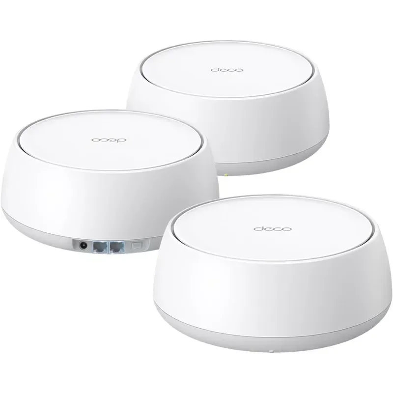 2025 hot sale Authenticity guarantee.Dual-Band BE5000 WiFi 7 Mesh Wi-Fi System (Deco BE25)   2× 2.5G Ports Wired Backhaul | VPN,