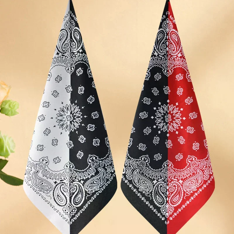 Fashion Men Hip Hop Printed Bandana WOmen Outdoor Headbands Hair Band Wrist Wraps Hair Scarves High Quality Hair Accessories