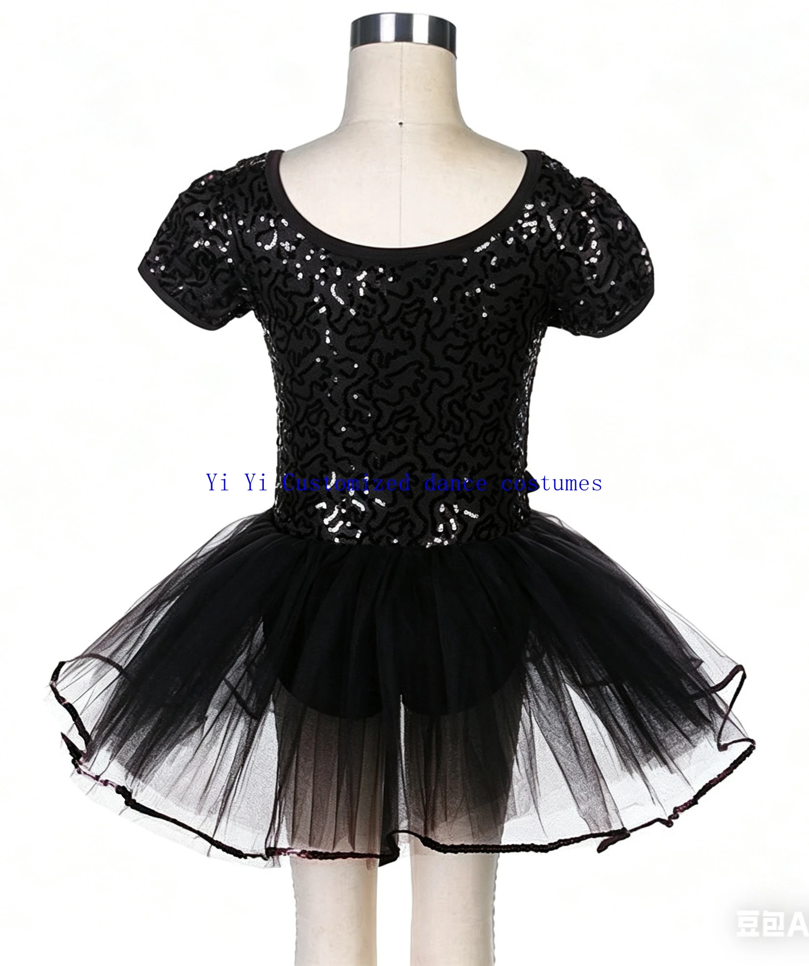 

Новые костюмы для выступлений в стиле джаз-балет с пышной юбкой, индивидуальные цвета и размеры