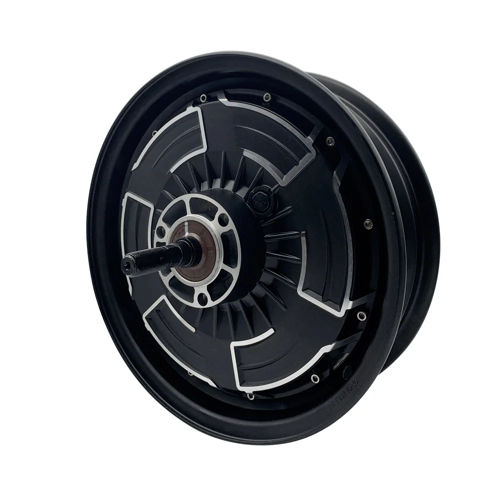 12 بوصة 5000 واط 260 45H V4 فرش تيار مستمر سكوتر كهربائي دراجة نارية محور المحرك #5