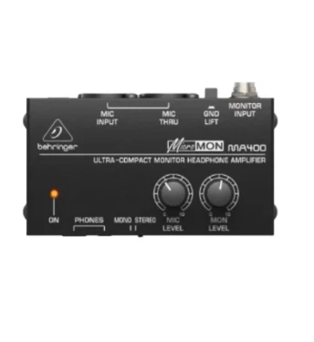 BEHRINGER MA400 Ultra-Compact Monitor Headphone Amplifier for studio and stage applications