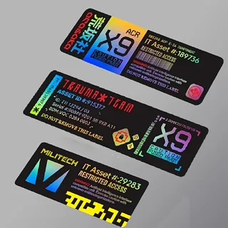 Image of Laser X9 Regenbogen Reflektierende Fahrradaufkleber für Fahrradrahmen Oberrohr Dekorative Cyberpunk Auto-Vinylaufkleber Motorrad-Dekor