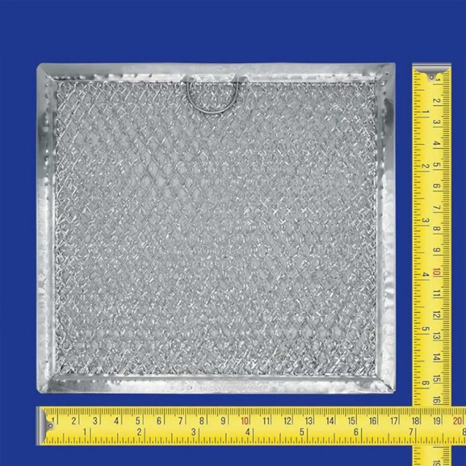 Replacement Microwave Grease Filter Screen Aluminum Foil Mesh 17x15.5cm for Range Hood Vent Parts