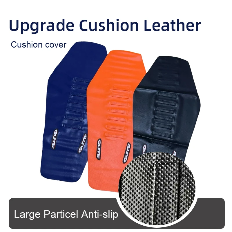 Motorrad Gerippter Sitzbezug im Wasserdichten Set Schutz Rutschfest Geeignet für SXF EXC KXF CRF YZF WR TC TE