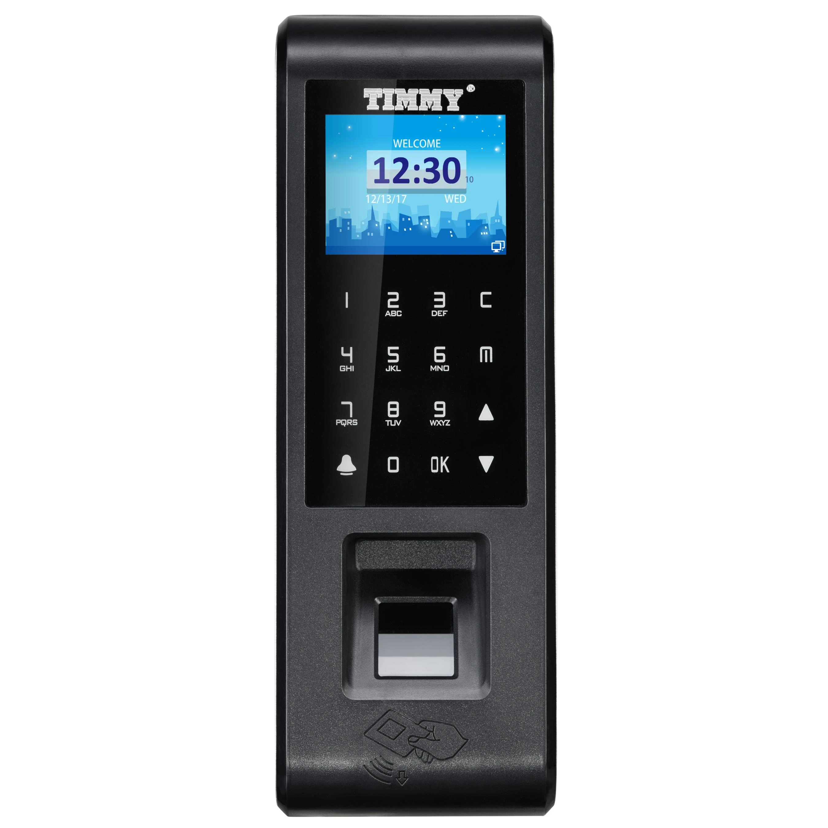 Free SDK Cloud Based Fingerprint Access Control System Time Attendance Machine  TCP/IP RS485/232 WiFI Optional