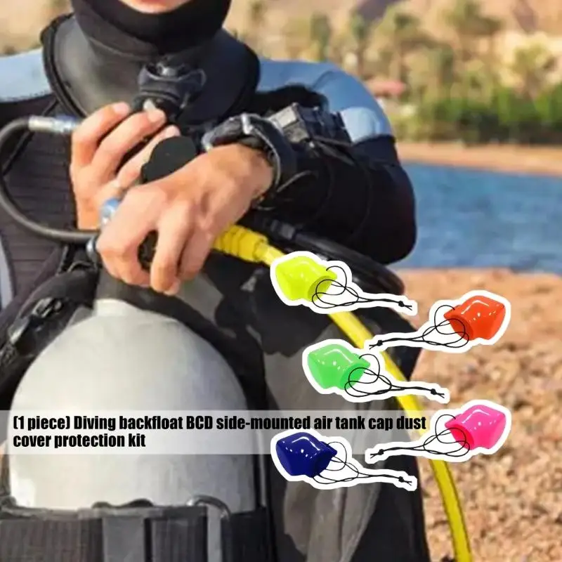 M5TC Nontoxic Silicones Dustproof Cap Multipurpose Scubas Accessory For Diving Gear Universal Silicones Protector Waterproofed