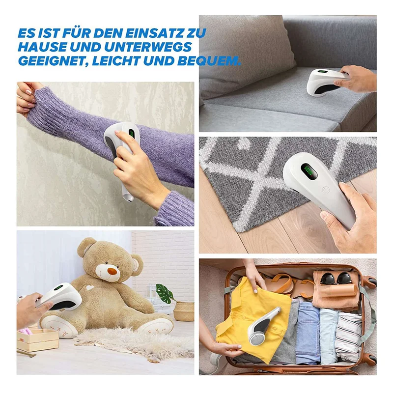 New 2X Electric Lint Shaver, USB Rechargeable Lint Remover For Different Fabrics Lint Remover Lint Cutter Perfect For Family
