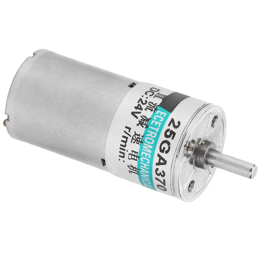 Mini 24V DC Gear Motor CW CCW Control 200RPM Permanent Magnet Motor High Torque Low Speed Motor Industrial Automation