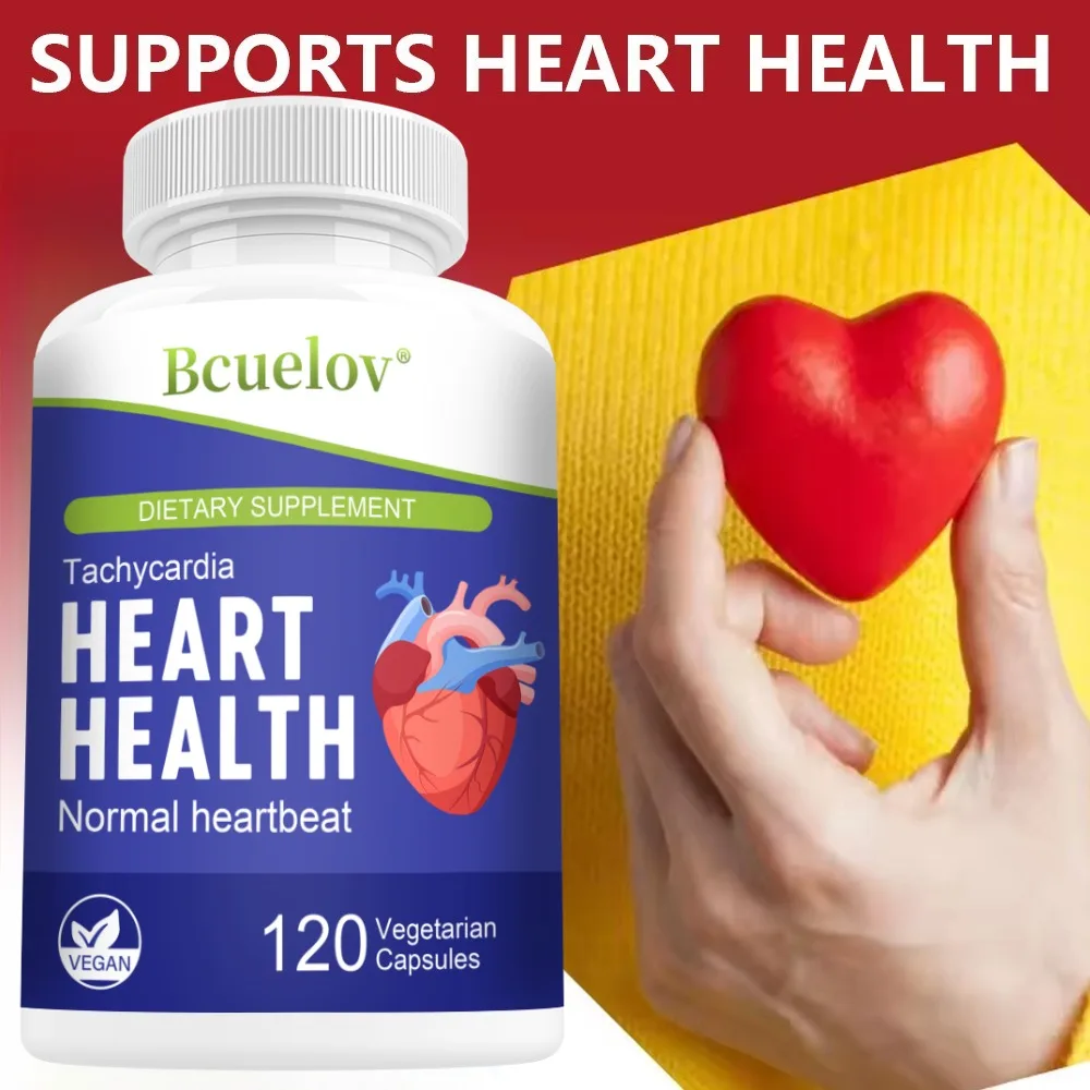 Cholesterol Health Supplement - Healthy Heart Capsules for Artery Cleanse & Protection, and Support of Arteries