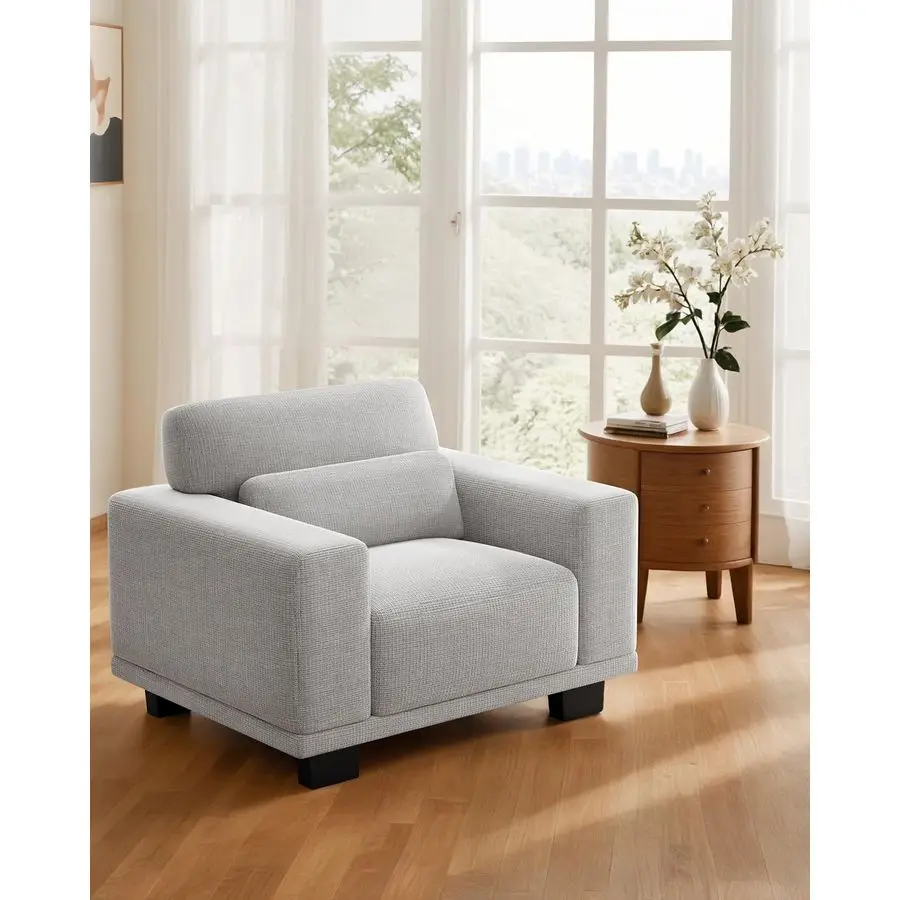 

Современный диван, большое кресло с толстой подушкой и широкими подлокотниками для сидений, стулья для чтения, удобное кресло, съемный диван