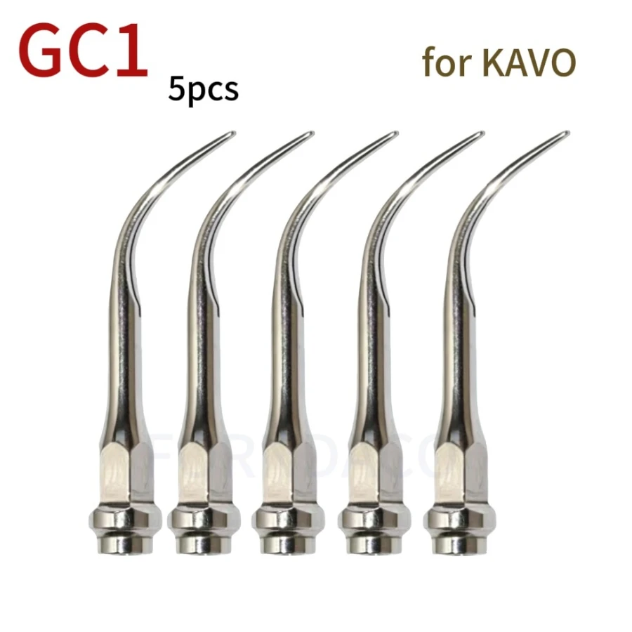 5pcs/lot GC1 Scaler Tips Tools for Dentist Dentistry Instrument Dental Equipment Ultrasonic Scaling Tip Handpiece for KAVO