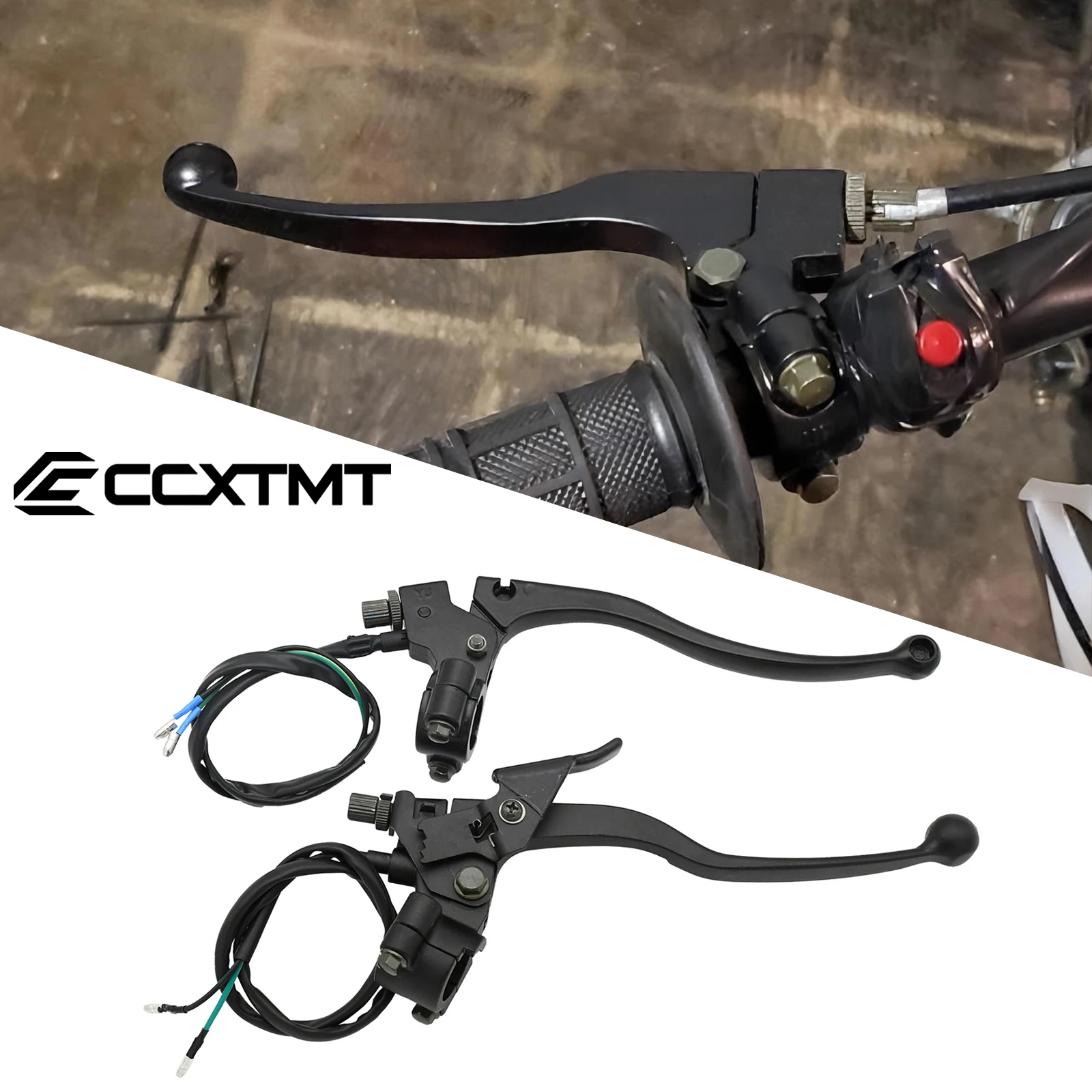 22mm Handle Clutch Lever Parking Brake Lever Fit For ATV Jinling JLA-21B JLA-923 JLA-931E 50cc 90cc 110cc-250cc 300cc Universal