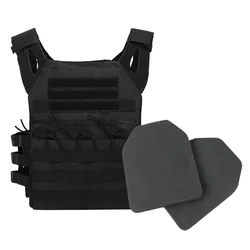 Adjustable 600D Oxford Body Armor Molle Hunting JPC Vest Lightweight Army Plate Carrier Vest Water-repellent Jungle Equipment