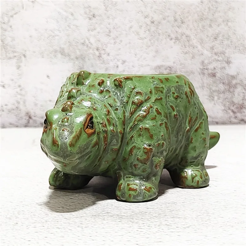 Cute Cartoon Dinosaur Ceramic Succulent Pot for Home Decor