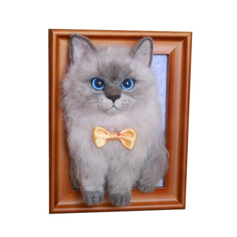 

Wool felt photo frame gift