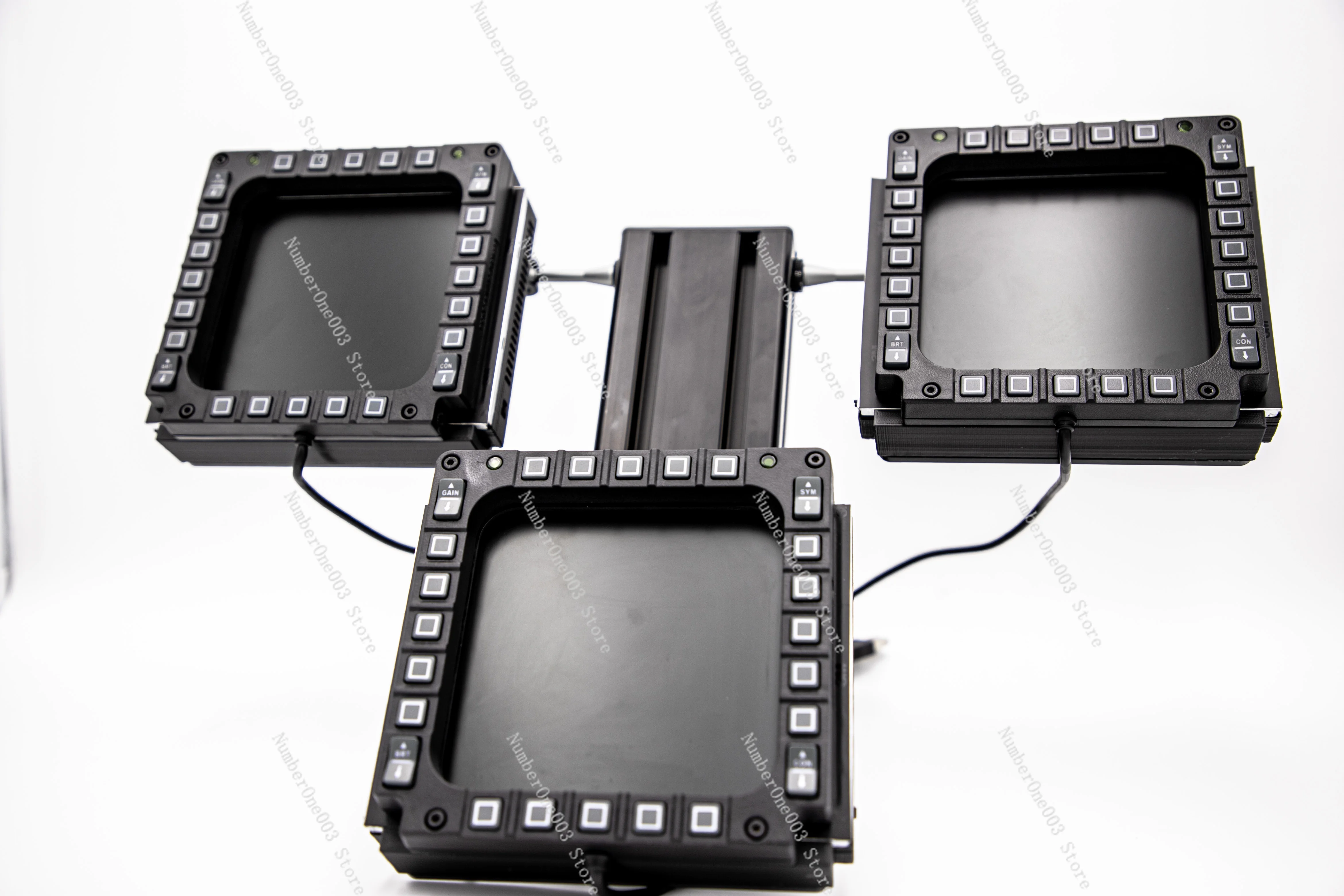 DCS Flight Simulator Multi-function Display for F/A-18C F-16C Compatible with DDI MFD Panel