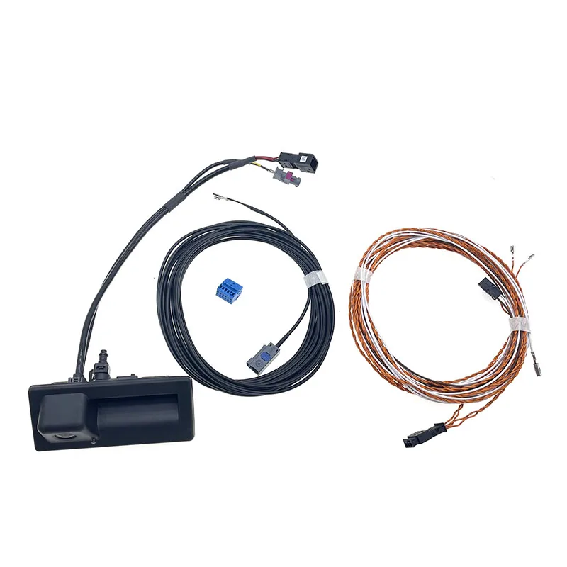 FOR Octavia MK3 III For Superb 3V B8 Rear View Trunk handle Camera with Highline Guidance Line Wiring harness 3V0 827 566 N
